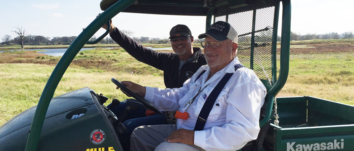 Can't believe these two are still smiling!
