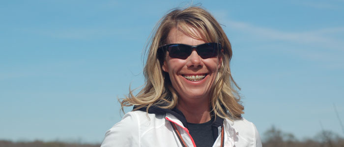 smiles on a beutiful day at the open