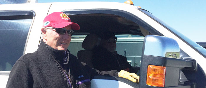 Two great vets watching closely