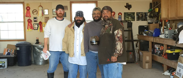Justin, Vince and his brothers. Great job guys!